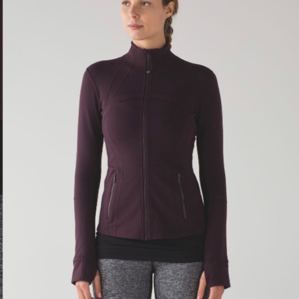 Lululemon Define Jacket Black Berry